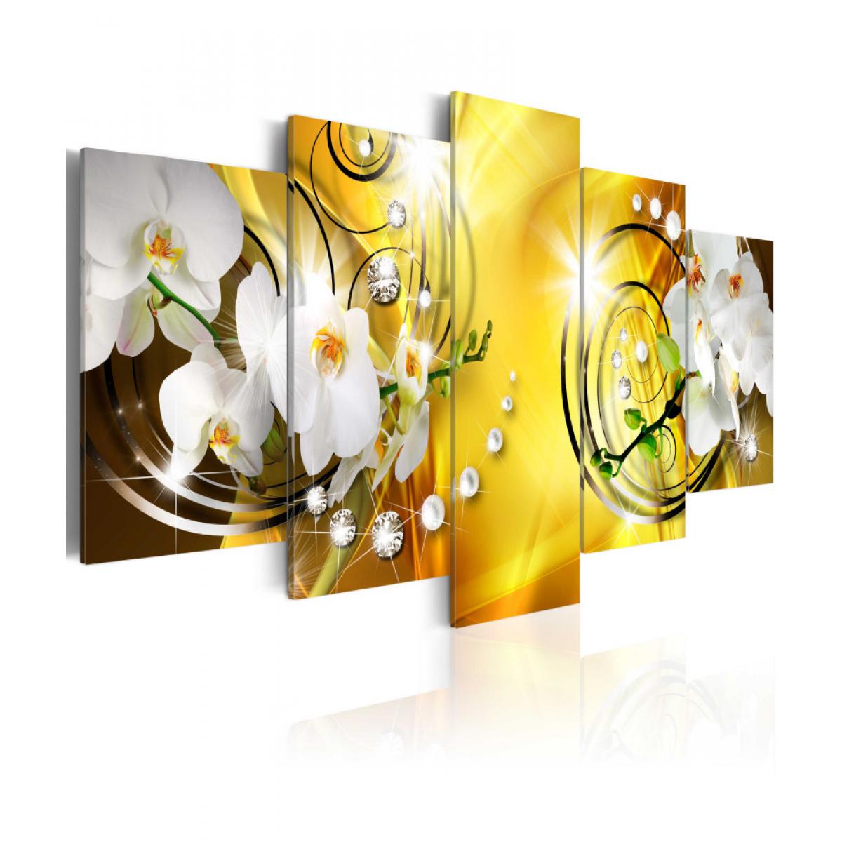 Artgeist - Tableau - Yellow Admiration 100x50 - Tableaux, peintures