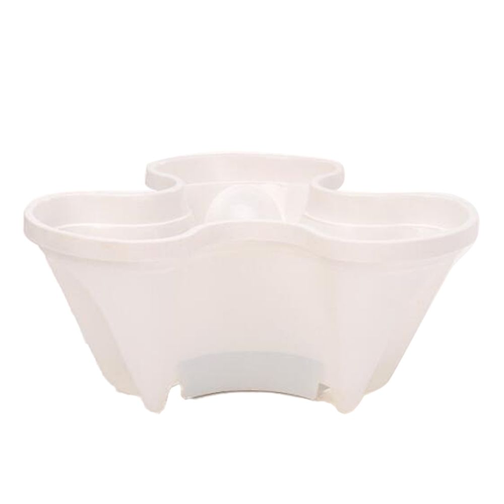 marque generique - 3 dimensions multi-couche combinaison pot de fraise blanc - Pots, cache-pots