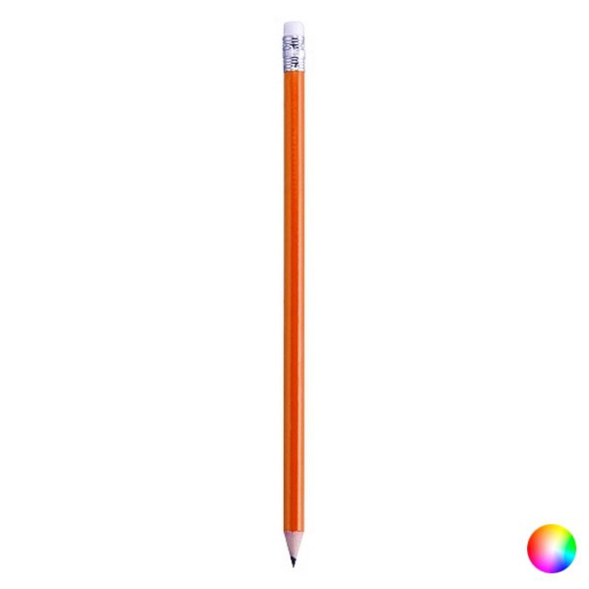 Totalcadeau - Crayon de bois rond avec Gomme Pas cher - Objets déco