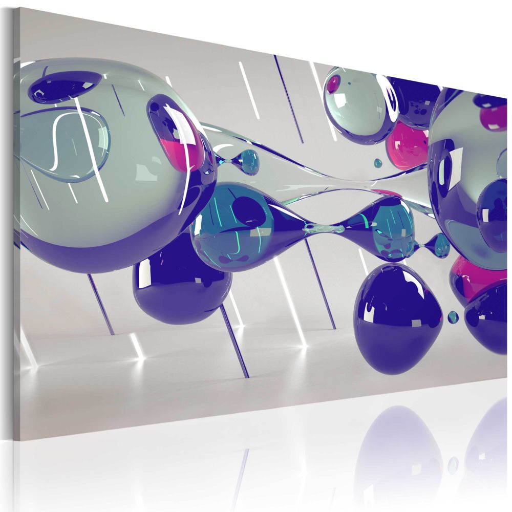 Bimago - Tableau | Glass bubbles | 90x60 | Abstraction | - Tableaux, peintures