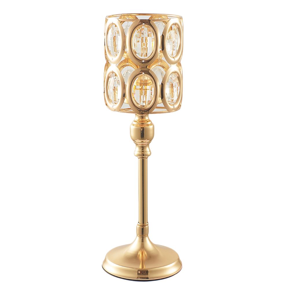 marque generique - Style Nordique Pilier Bougeoir Mosaïque Cristal Mariage Faveur L - Bougeoirs, chandeliers