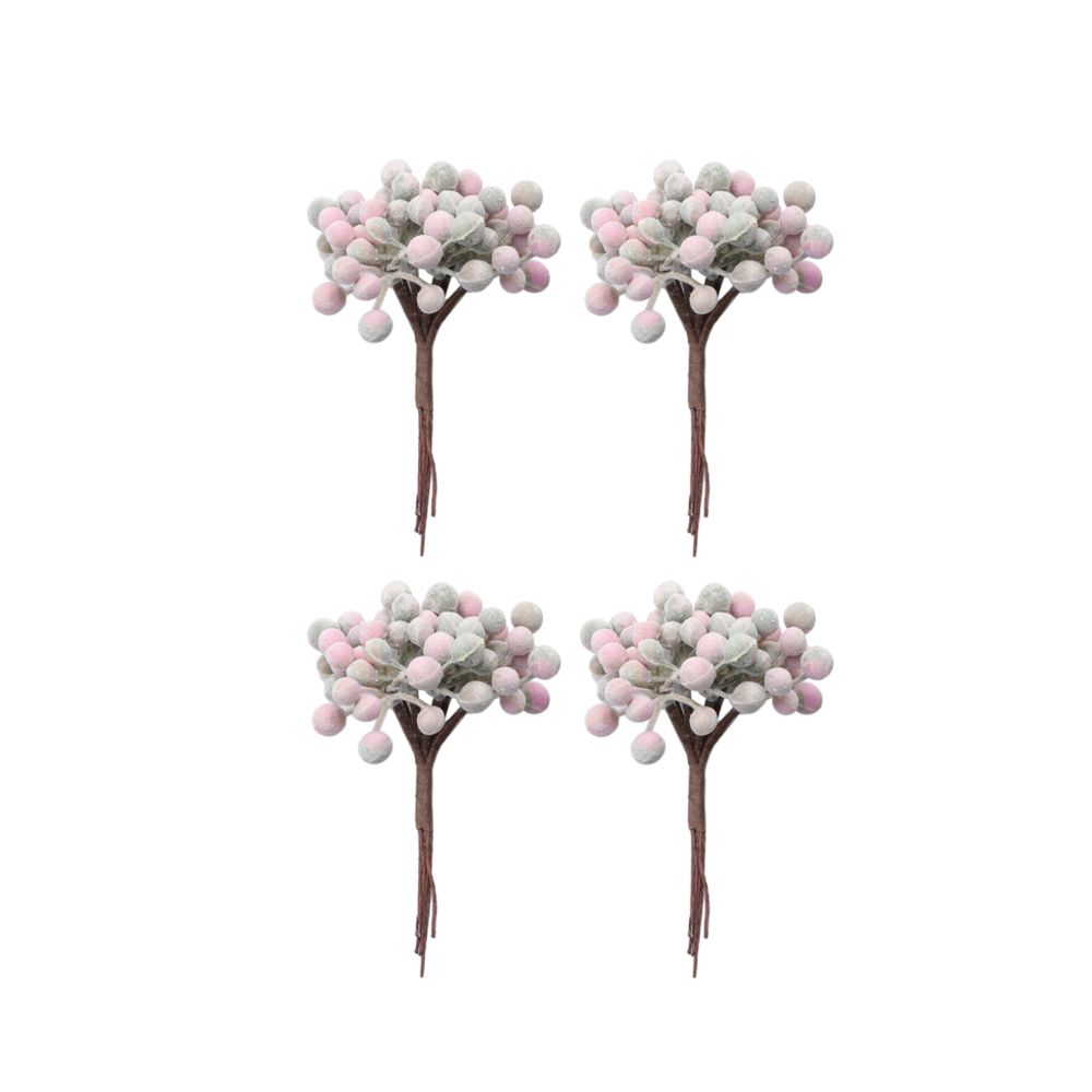 marque generique - fleurs Artisanat artificiel baies Noël couronne - Plantes et fleurs artificielles