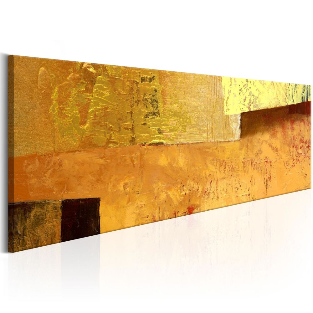 Bimago - Tableau - Golden Torrent - Décoration, image, art | Abstraction | Modernes | - Tableaux, peintures