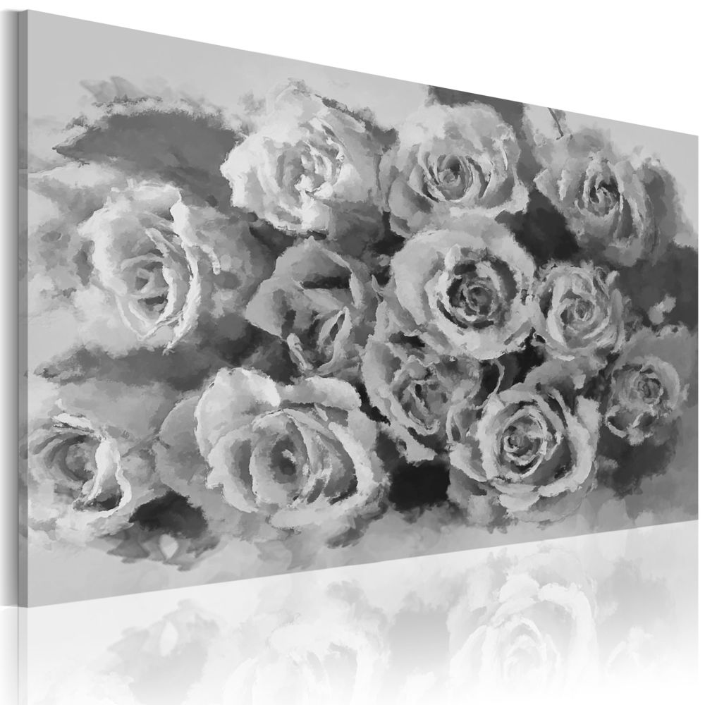 Bimago - Tableau | Douze roses | 60x40 | | - Tableaux, peintures