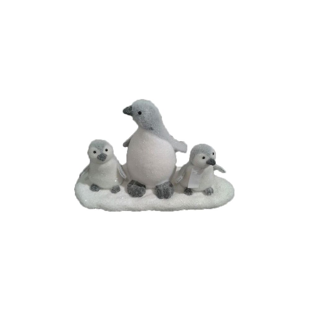 marque generique - Figurine en forme de famille de pingouins - Blanc - Décorations de Noël