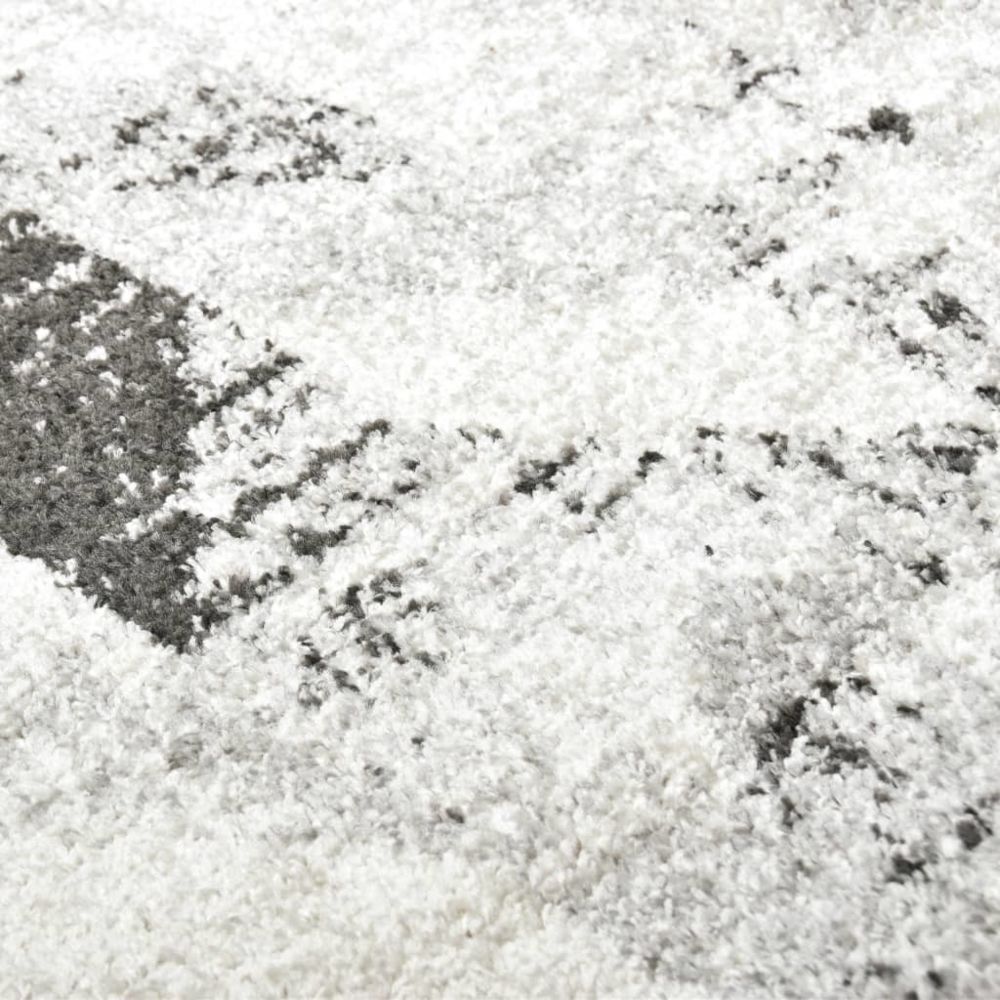 marque generique - Icaverne - Petits tapis ensemble Tapis Gris et blanc 120x170 cm PP - Tapis