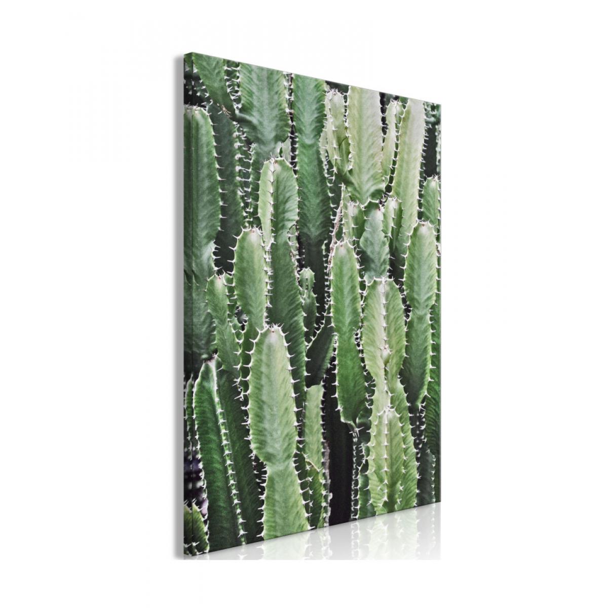 Artgeist - Tableau - Cactus Garden (1 Part) Vertical 40x60 - Tableaux, peintures