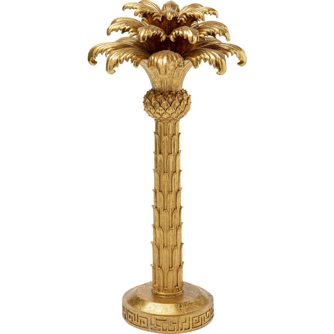 Karedesign - Bougeoir palmier doré 48cm Kare Design - Bougeoirs, chandeliers