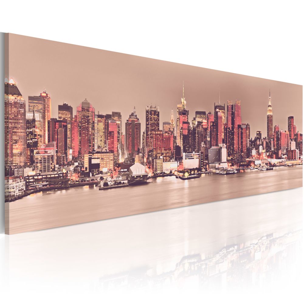 Bimago - Tableau - New York - City of Light - Décoration, image, art | Villes | New York | - Tableaux, peintures