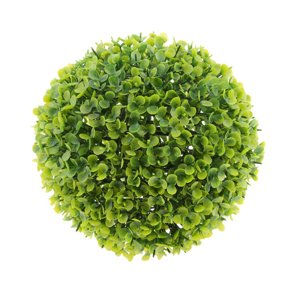 marque generique - artificielle balle topiaire décoratif jardin pantalons balle décoration de la maison vert 22cm - Pots, cache-pots