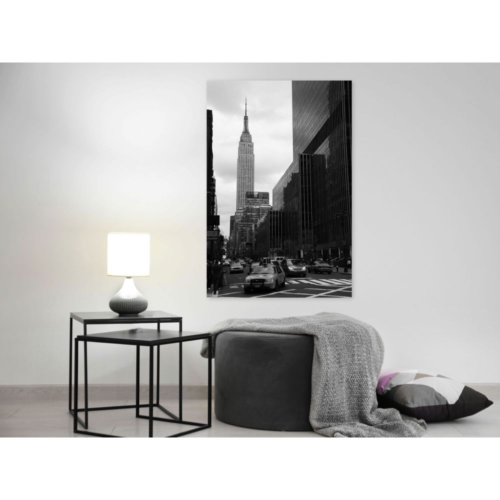 marque generique - 80x120 Tableau New York Villes Joli Street in New York (1 Part) Vertical - Tableaux, peintures