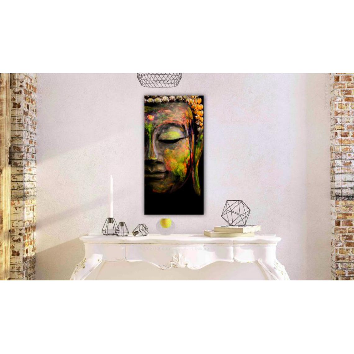 Artgeist - Tableau - Buddha's Face .Taille : 40x80 - Tableaux, peintures