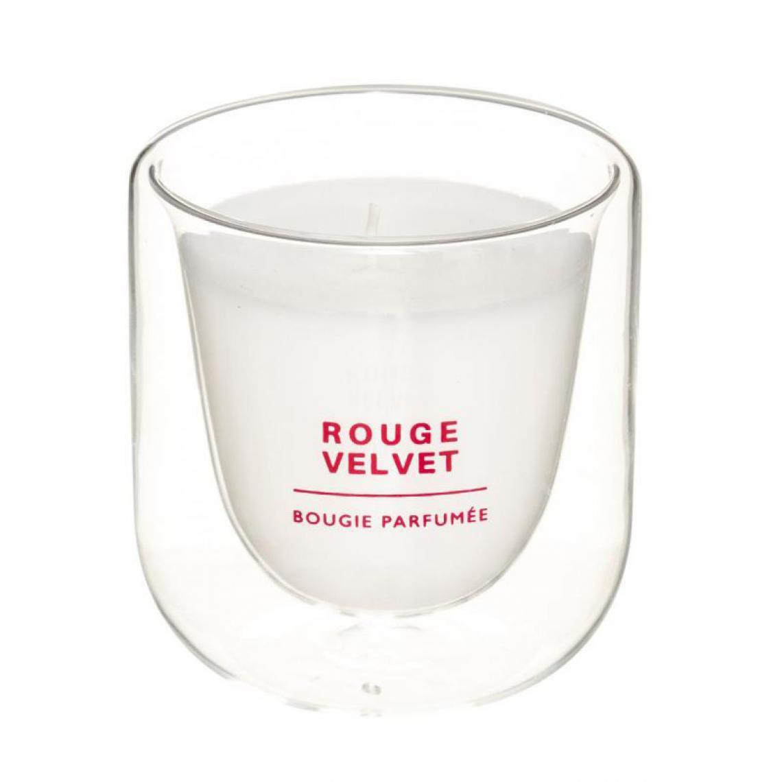 Atmosphera, Createur D'Interieur - Atmosphera - Bougie Parfumée Rouge velvet Pot en verre 130 G - Bougies