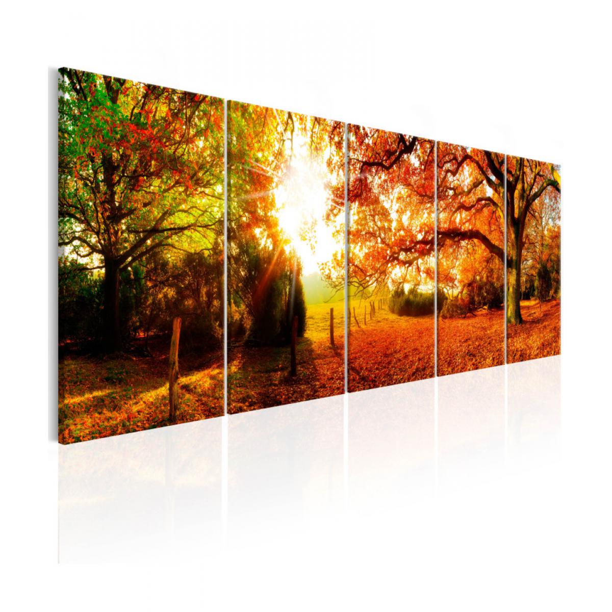 Artgeist - Tableau - Enchanting Autumn 200x80 - Tableaux, peintures