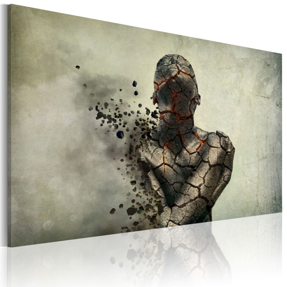 Bimago - Tableau | The man of stone | 60x40 | Abstraction | - Tableaux, peintures