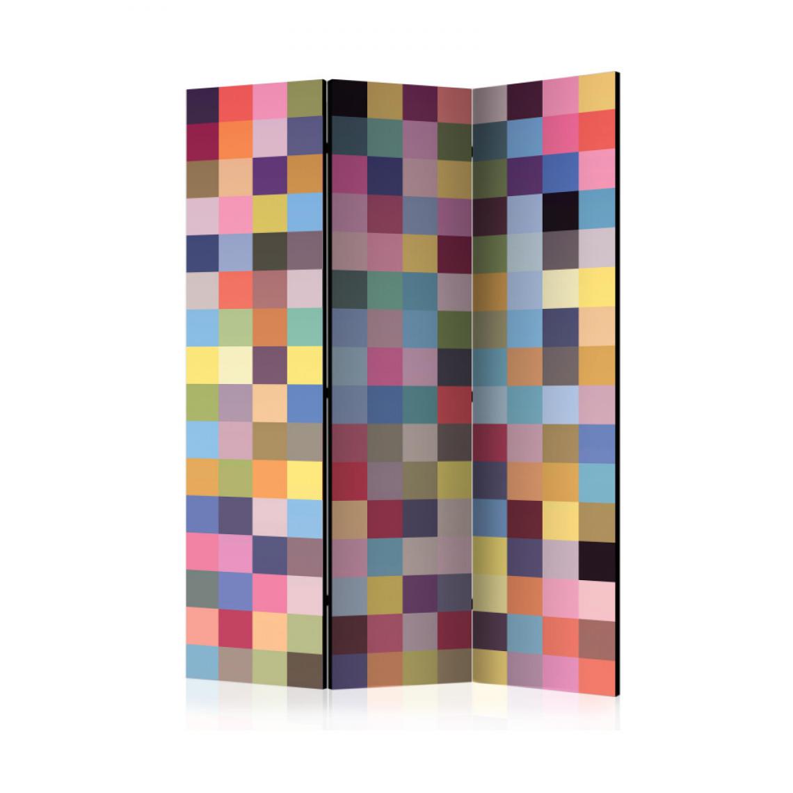 Artgeist - Paravent 3 volets - Full range of colors [Room Dividers] 135x172 - Paravents