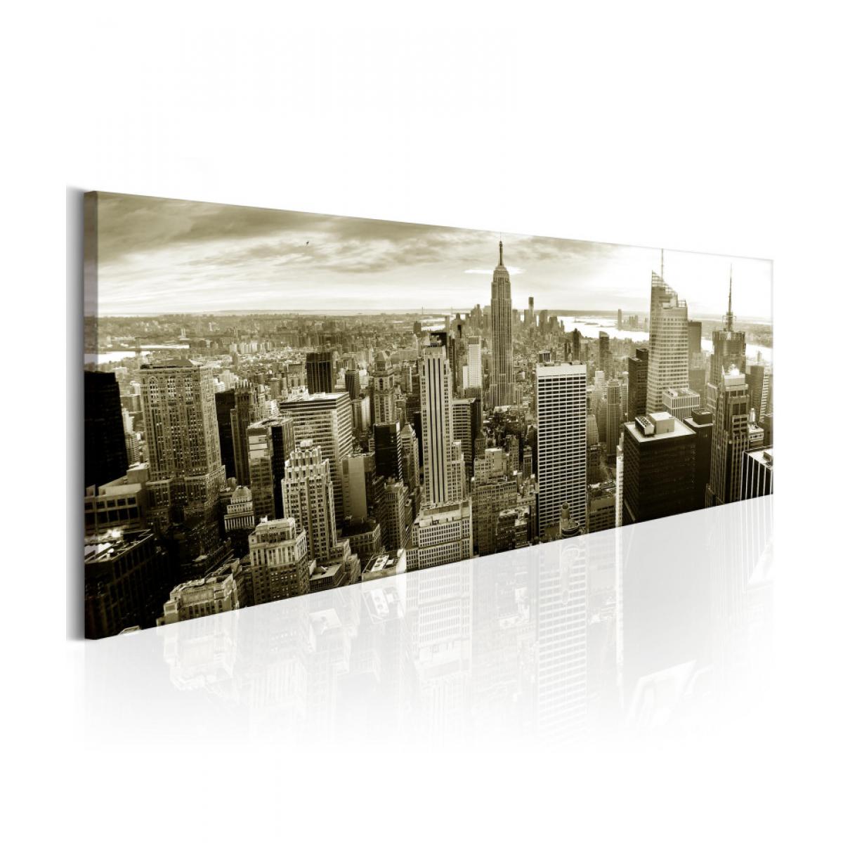 Artgeist - Tableau - Manhattan: Financial Paradise 120x40 - Tableaux, peintures