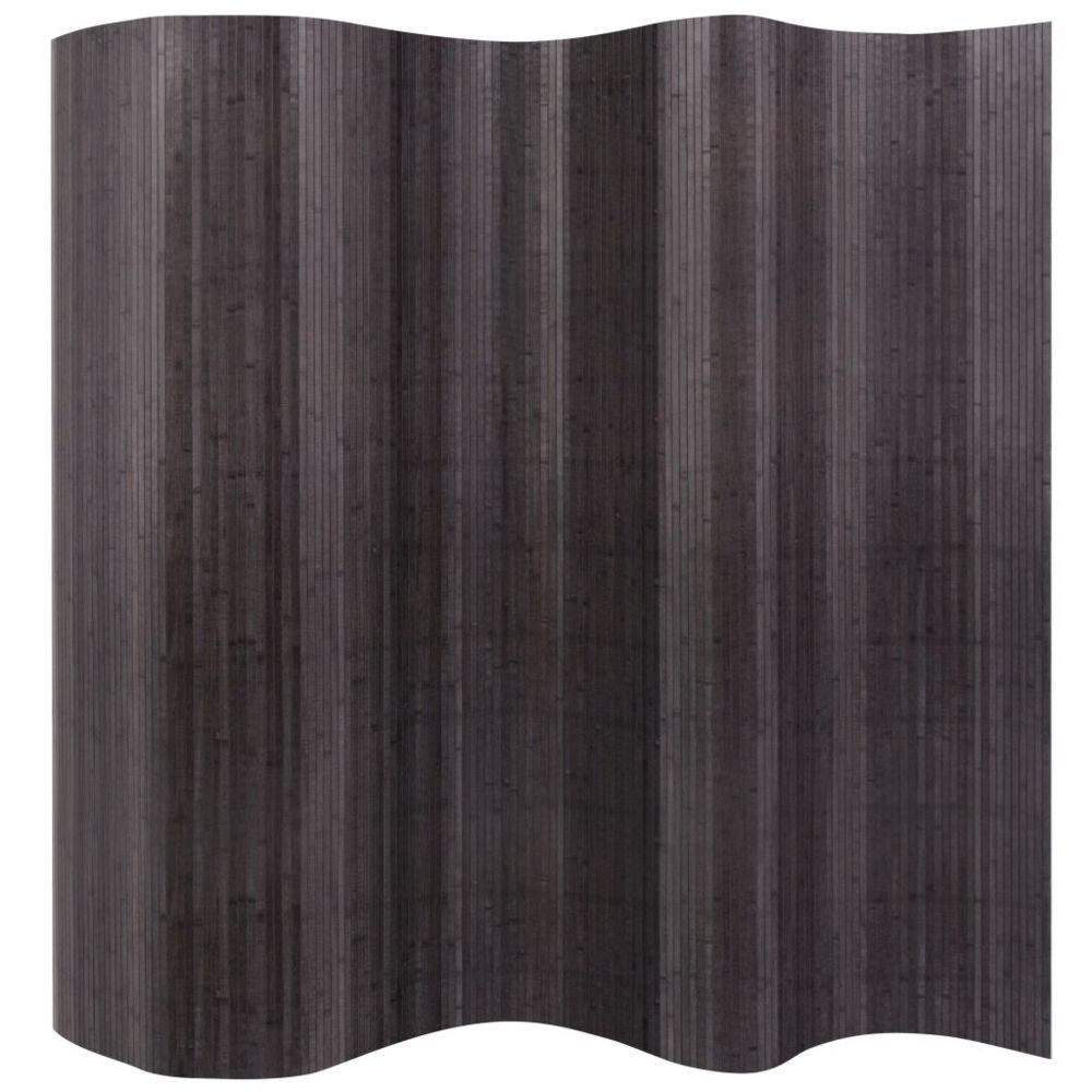 marque generique - Inedit Meubles selection Belmopan Cloison de séparation Bambou Gris 250 x 195 cm - Paravents