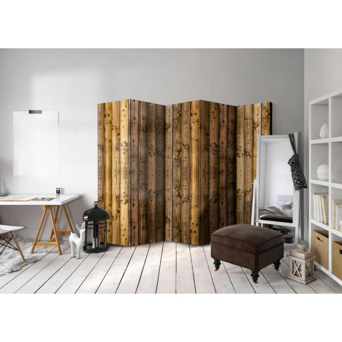 Artgeist - Paravent 5 volets - Country Cottage II [Room Dividers] .Taille : 225x172 - Paravents