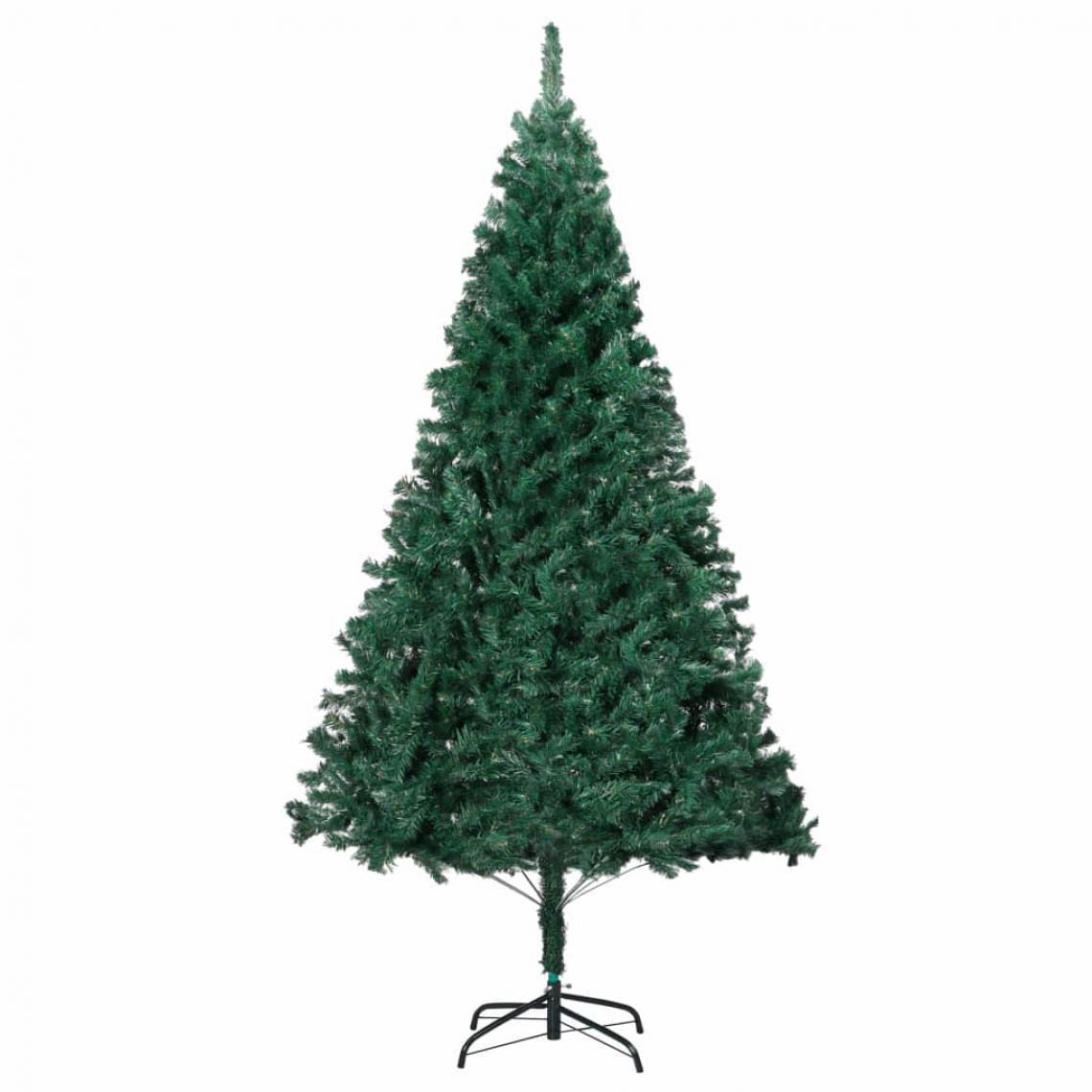 Icaverne - Icaverne - Décorations de Noël serie Arbre de Noël artificiel avec branches épaisses Vert 210 cm PVC - Décorations de Noël