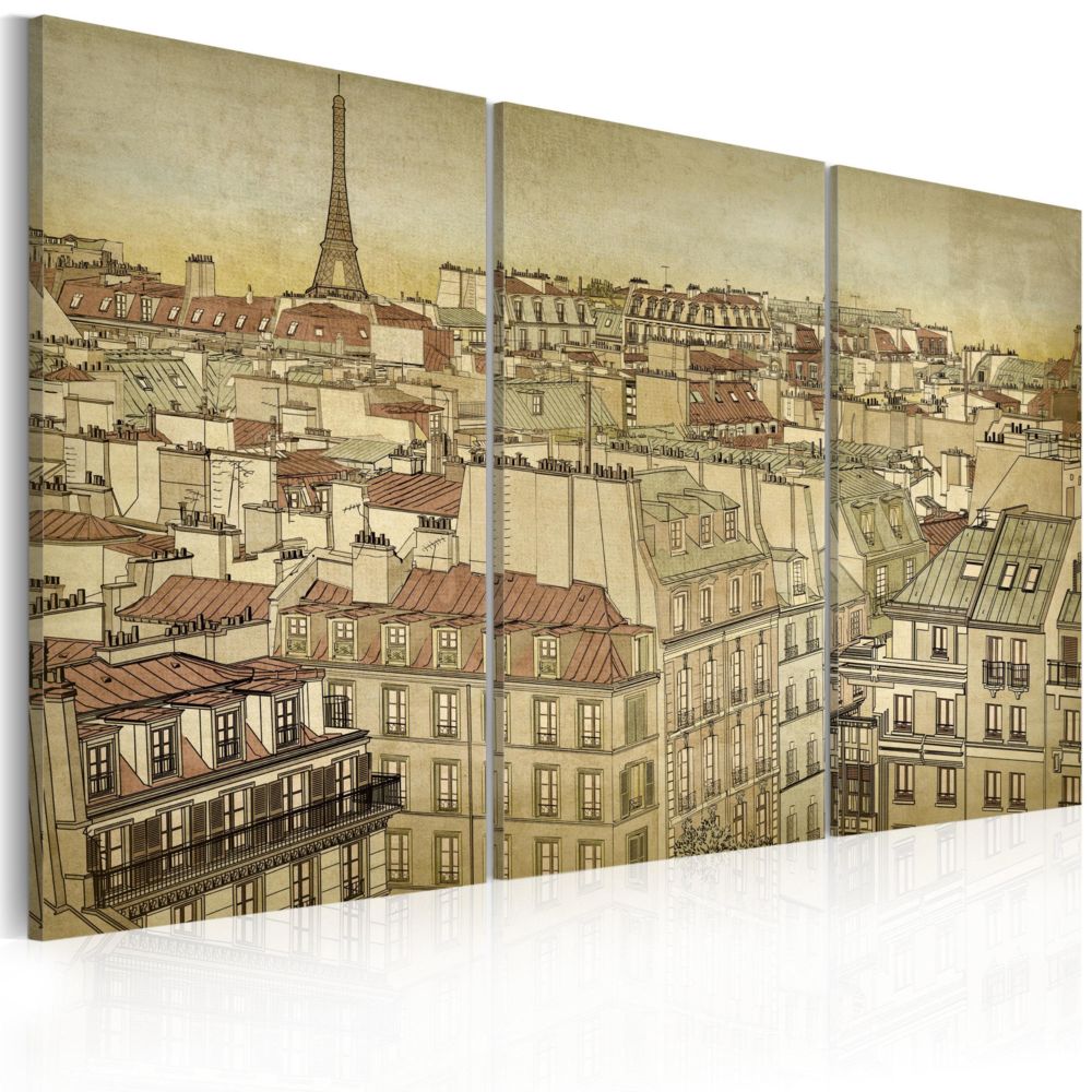 Artgeist - Tableau - Paris - ville de l'harmonie 120x80 - Tableaux, peintures