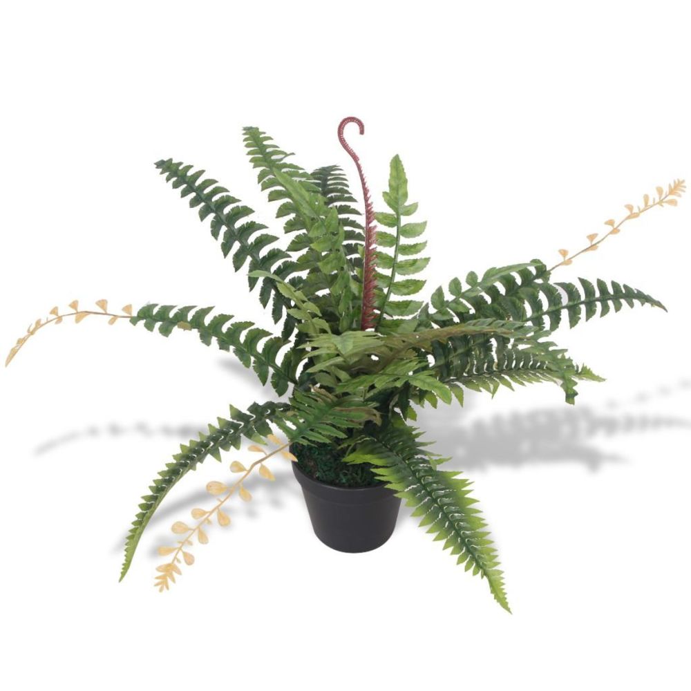 marque generique - Superbe Décorations collection Tbilissi Plante artificielle avec pot Fougère 50 cm Vert - Plantes et fleurs artificielles