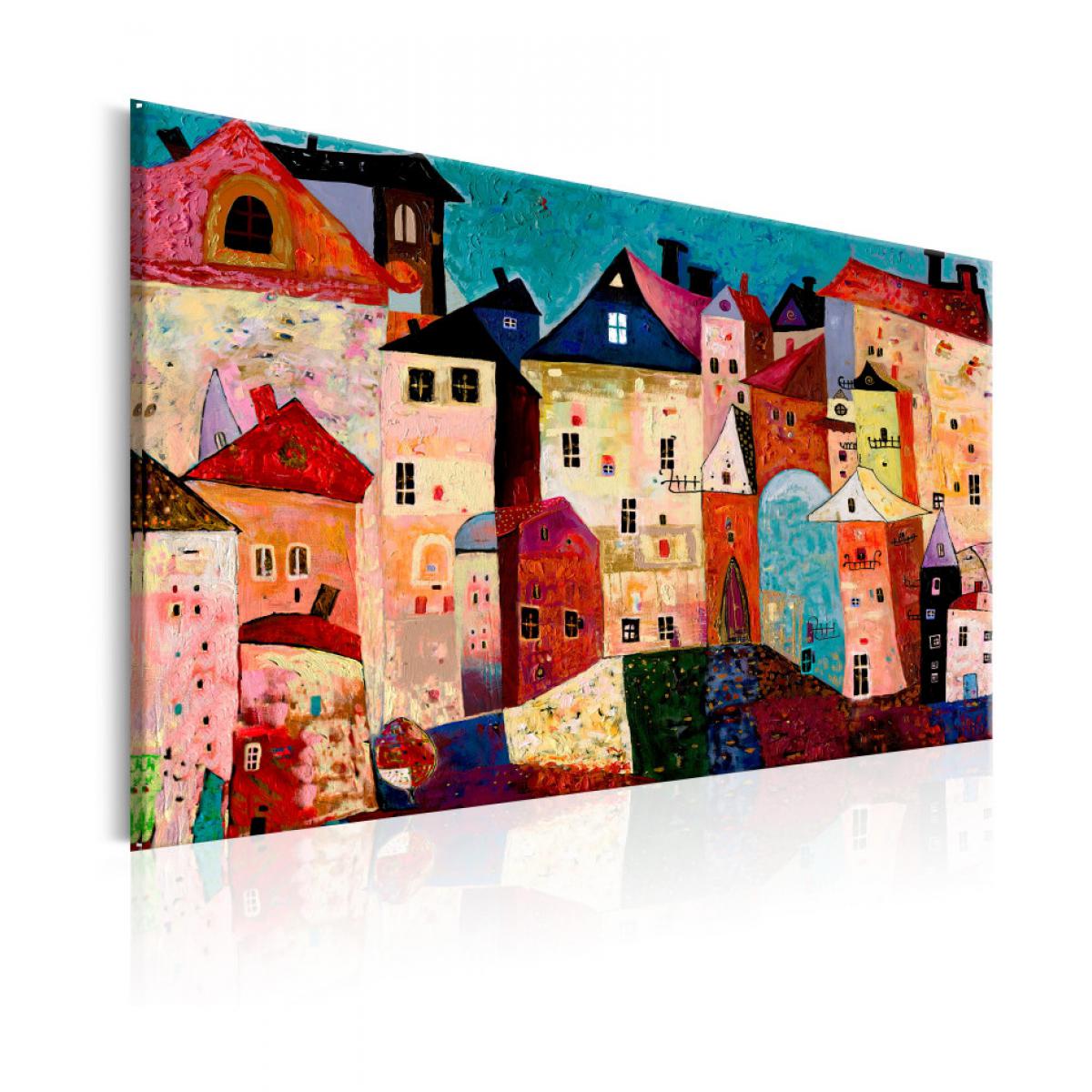 Artgeist - Tableau - Artistic City 60x40 - Tableaux, peintures