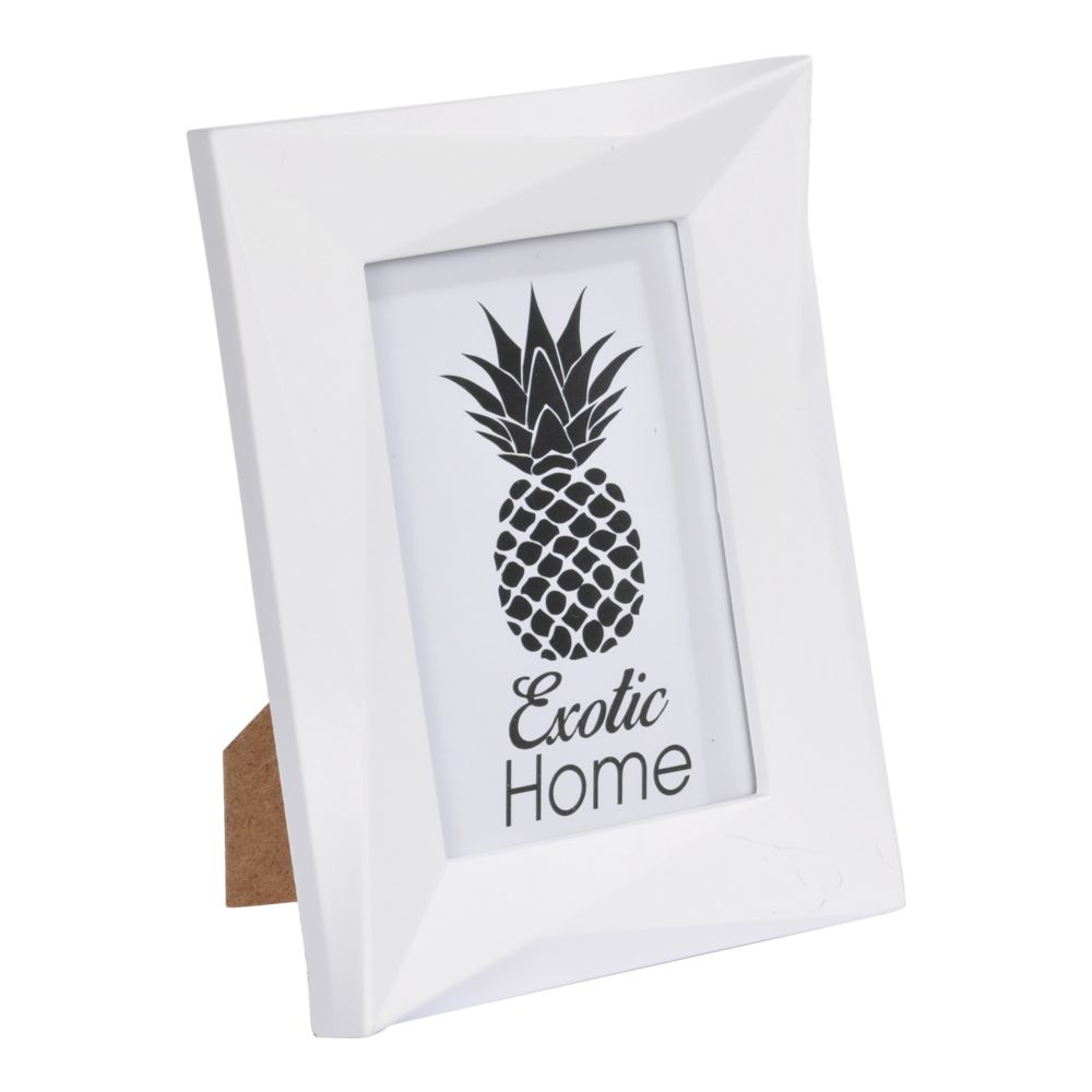 L3C - CDaffaires cadre pp ""ananas exotic"" 20*25cm origami blanc - Cadres, pêle-mêle