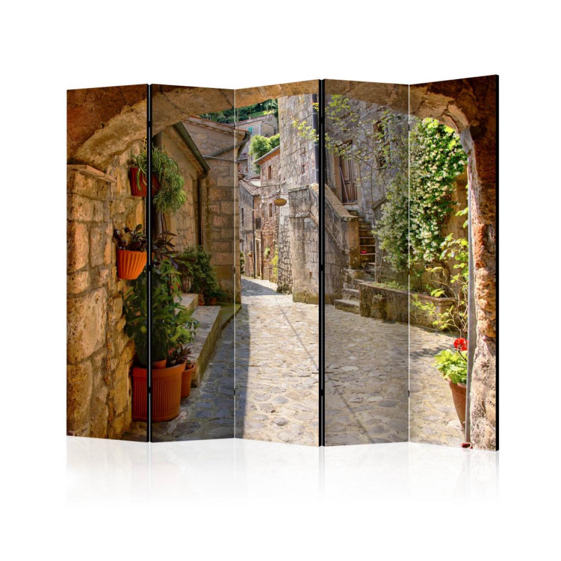 Artgeist - Paravent 5 volets - Provincial alley in Tuscany II [Room Dividers] 225x172 - Paravents