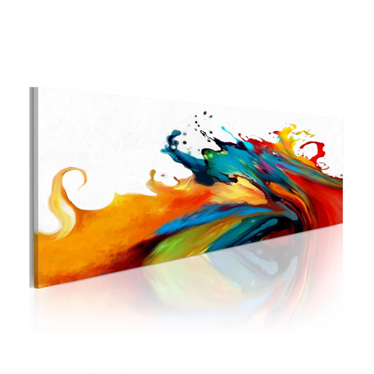 Artgeist - Tableau - Colorful storm 135x45 - Tableaux, peintures