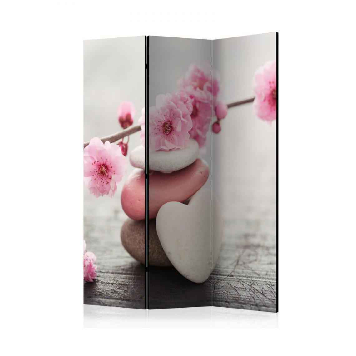 Artgeist - Paravent 3 volets - Zen Flowers [Room Dividers] 135x172 - Paravents