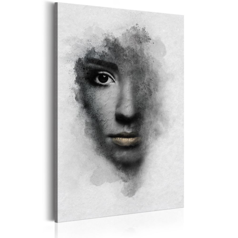 Artgeist - Tableau - Portrait gris 60x90 - Tableaux, peintures