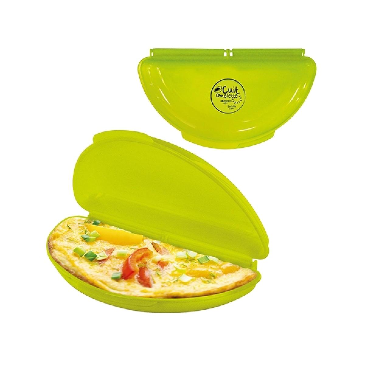 Totalcadeau - Cuiseur à omelettes au micro-ondes cuit omelette micro-ondable - Objets déco