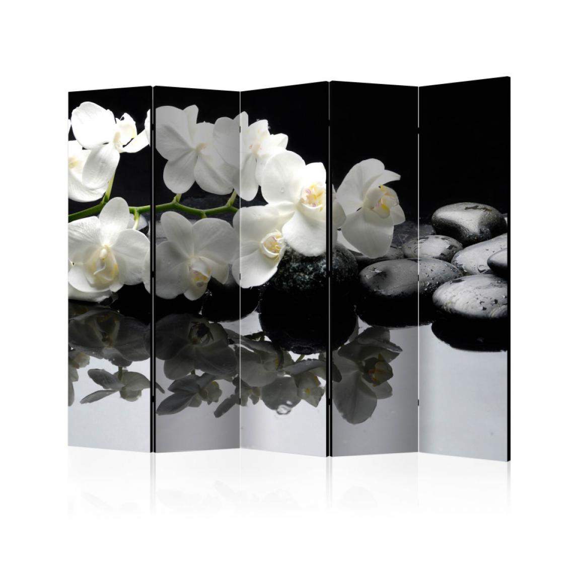 Artgeist - Paravent 5 volets - Spa, Stones and Orchid II [Room Dividers] 225x172 - Paravents