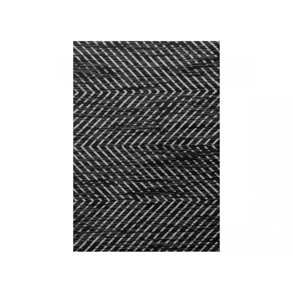 Bobochic - BOBOCHIC Tapis IRMA Noir 160x230 - Tapis