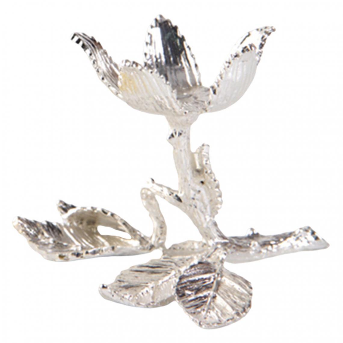 marque generique - Fleur en métal Présentoir pour Boule de Cristal - Objets déco