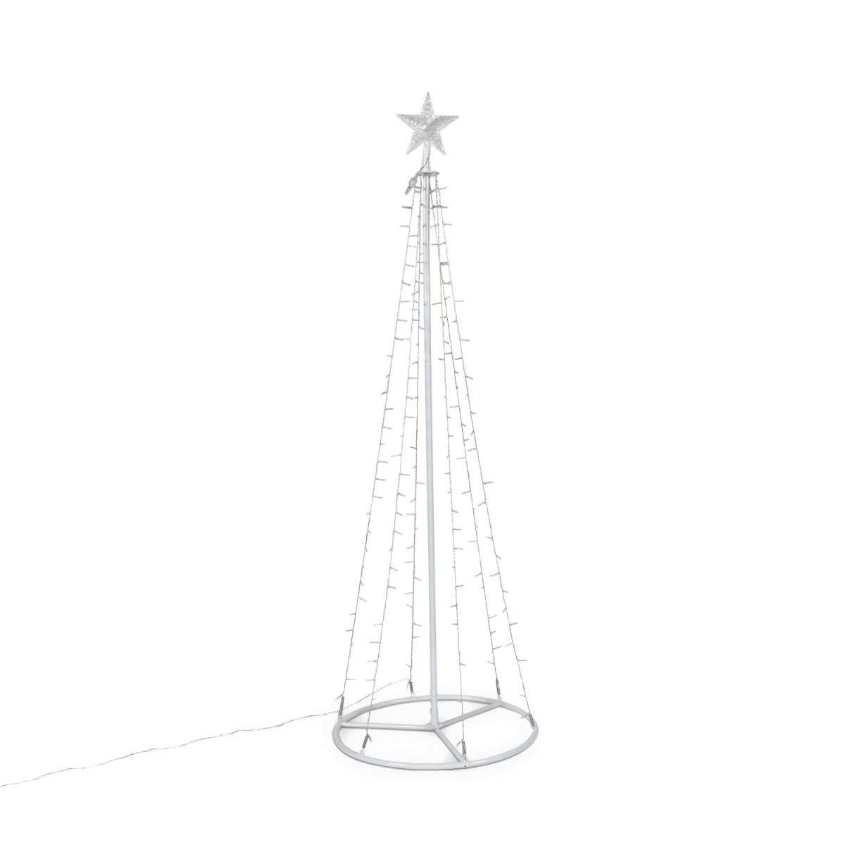 Alice'S Garden - Arbre lumineux conique, 180cm, 200 leds - décoration de Noël - Décorations de Noël
