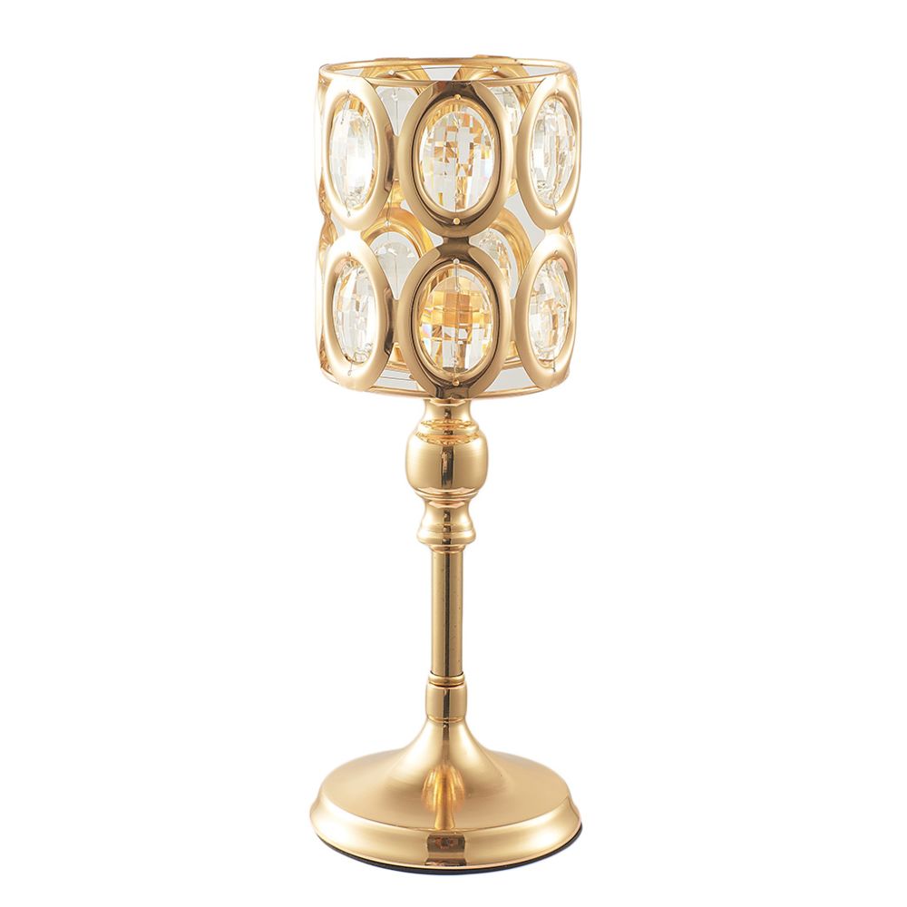 marque generique - Style Nordique Pilier Bougeoir Mosaïque Cristal Faveur De Mariage M - Bougeoirs, chandeliers
