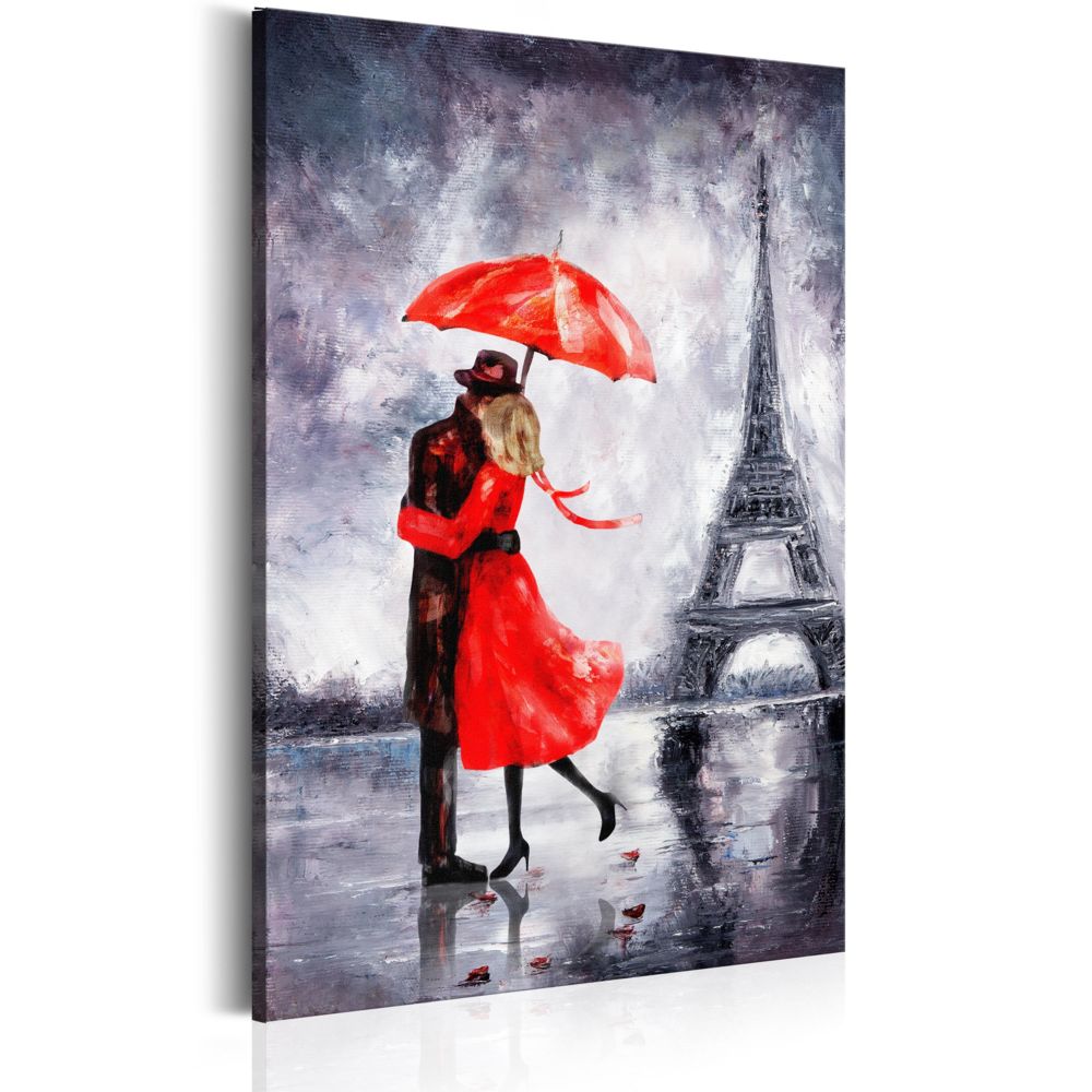 Bimago - Tableau - Love in Paris - Décoration, image, art | Villes | Paris | - Tableaux, peintures