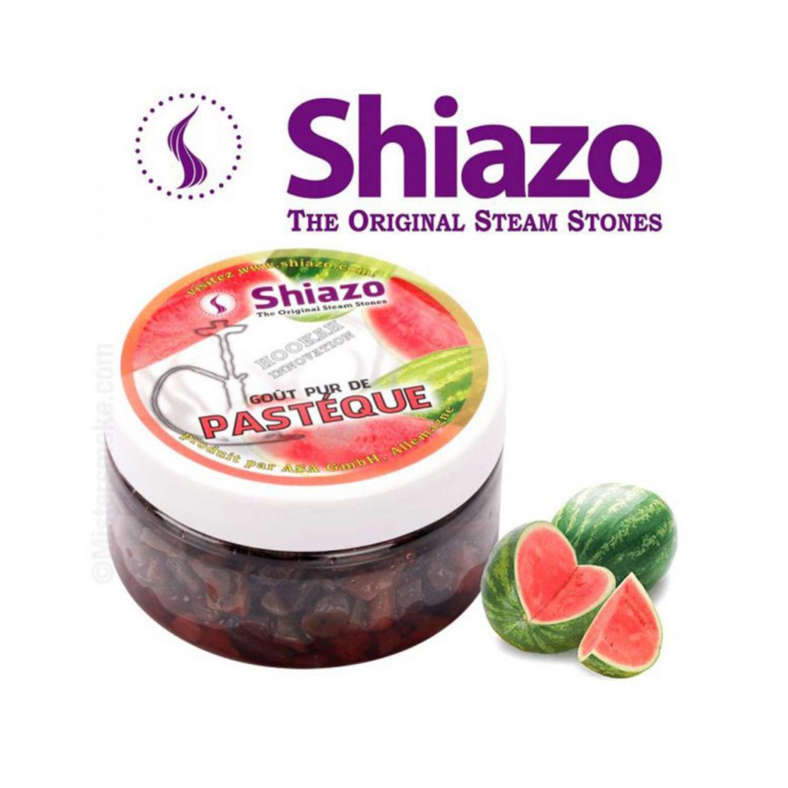 Shiazo - Pierre à vapeur - Shiazo - Pastèque - boite de 100g pour chicha /narguilé - Cendriers