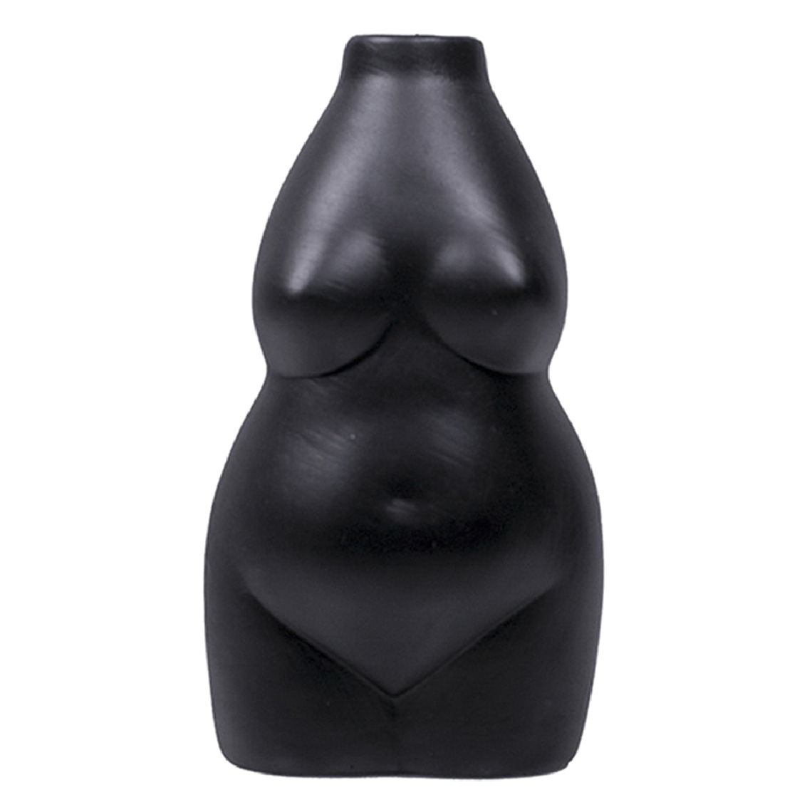 marque generique - Corps Féminin Vase Statue Bureau Pot De Fleur Séché Planteur Décor à La Maison Noir - Vases