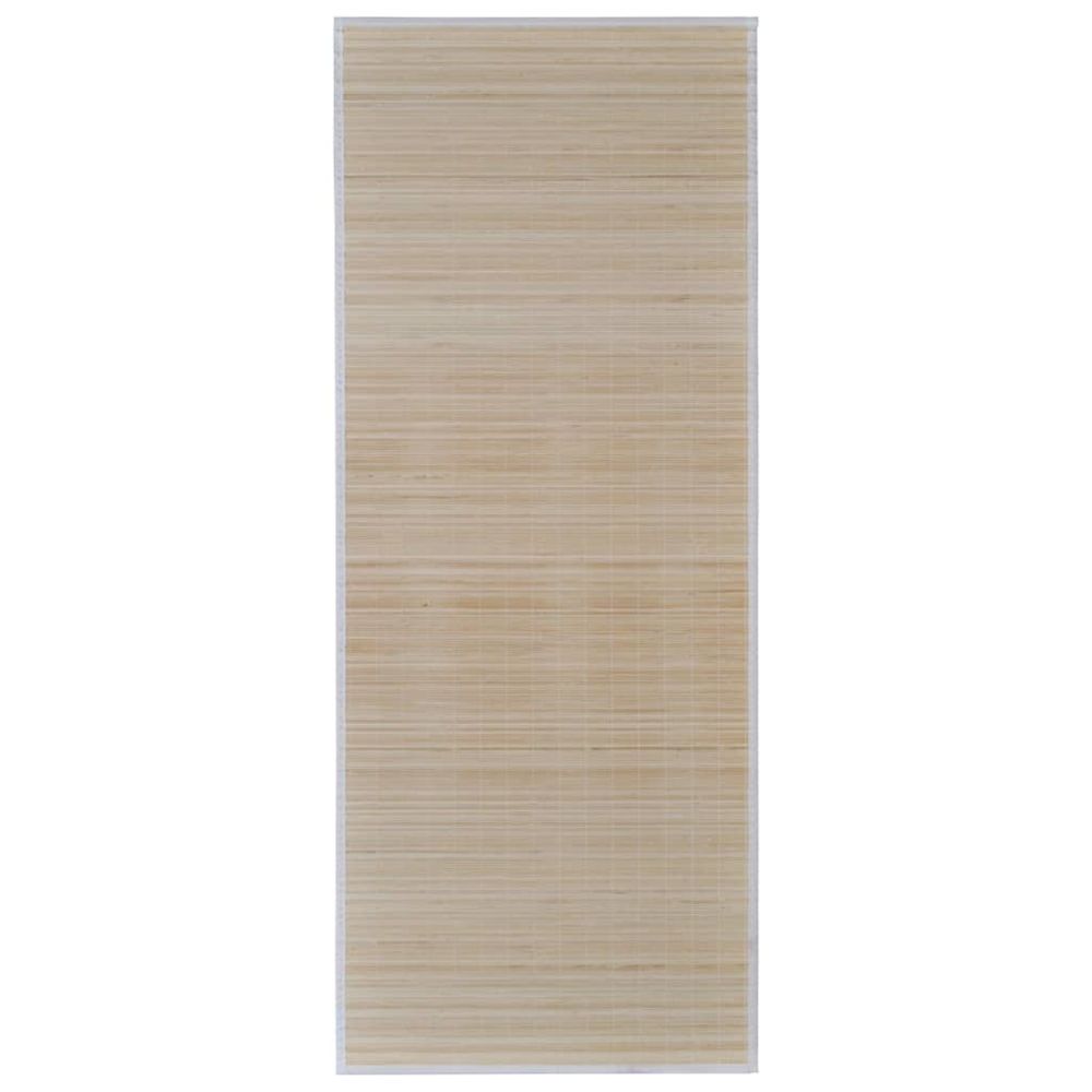 marque generique - Icaverne - Petits tapis ligne Tapis en bambou naturel à latte Rectangulaire 80 x 200 cm - Tapis