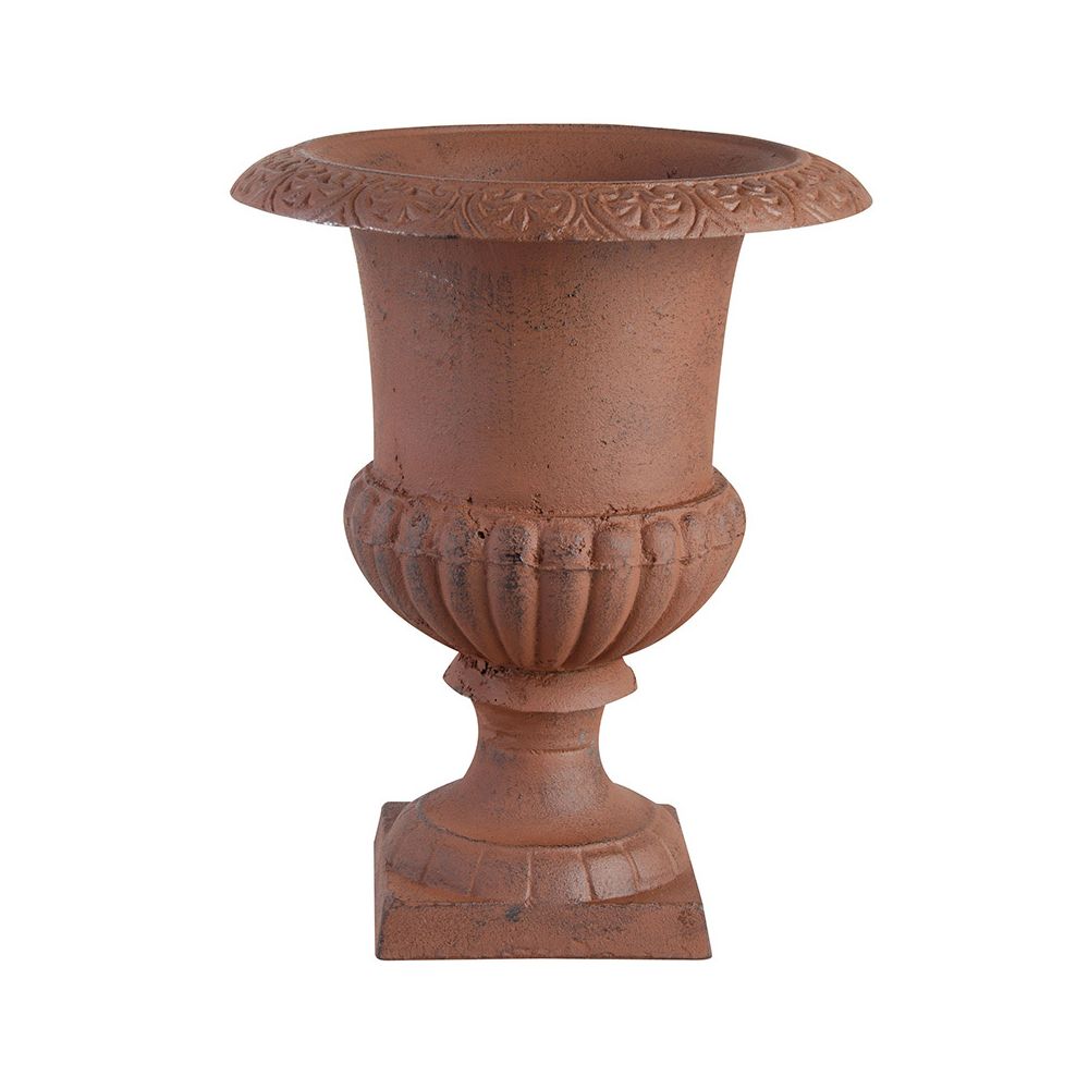 Esschert Design - Vase Médicis en fonte 25 cm - Pots, cache-pots