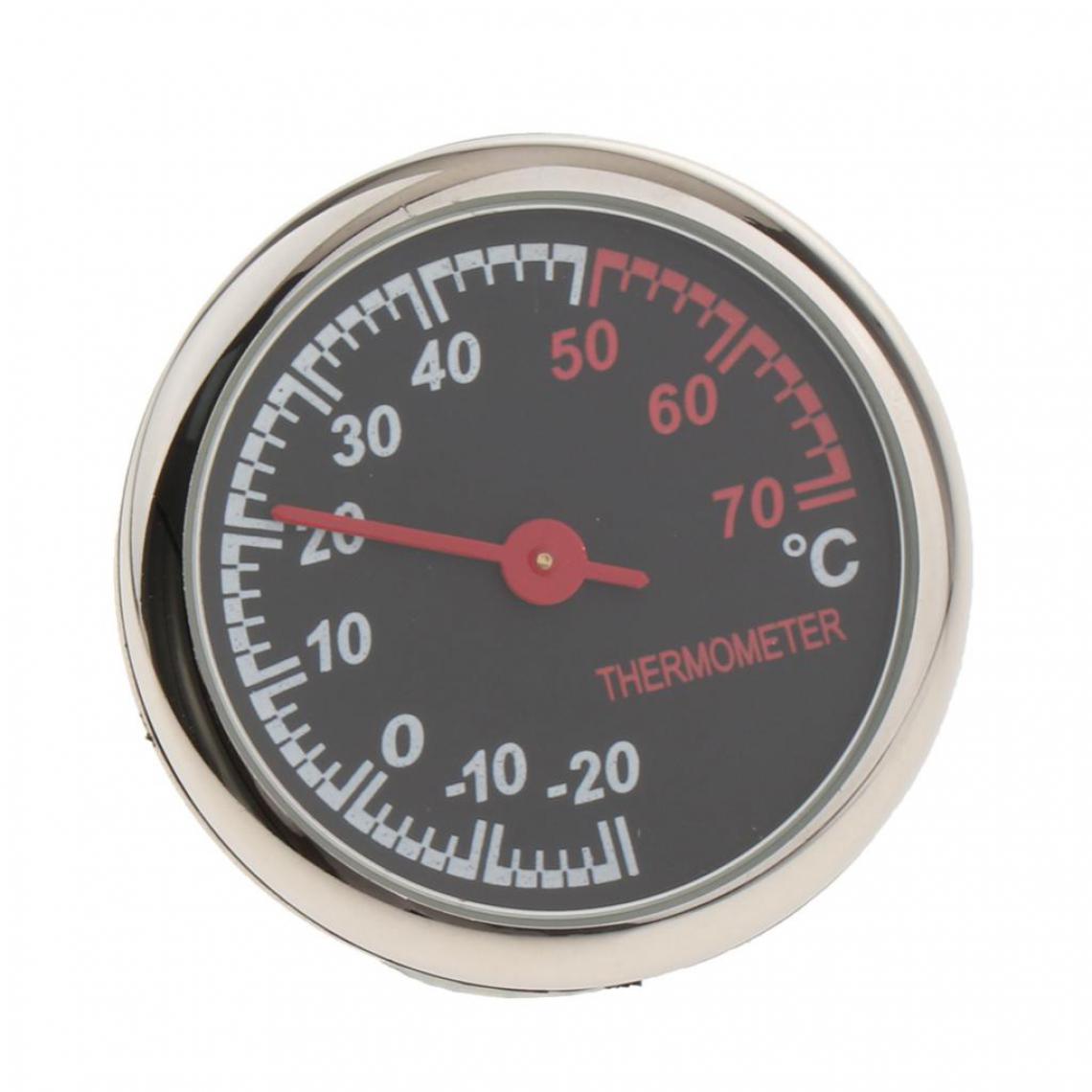 marque generique - Voiture Thermomètre Hygromètre Quartz Horloge Pour Ornements Tableau De Bord - Horloges, pendules
