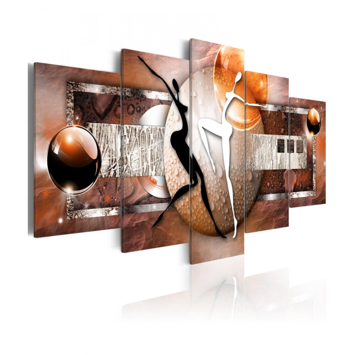 Artgeist - Tableau - Danse dynamique 100x50 - Tableaux, peintures