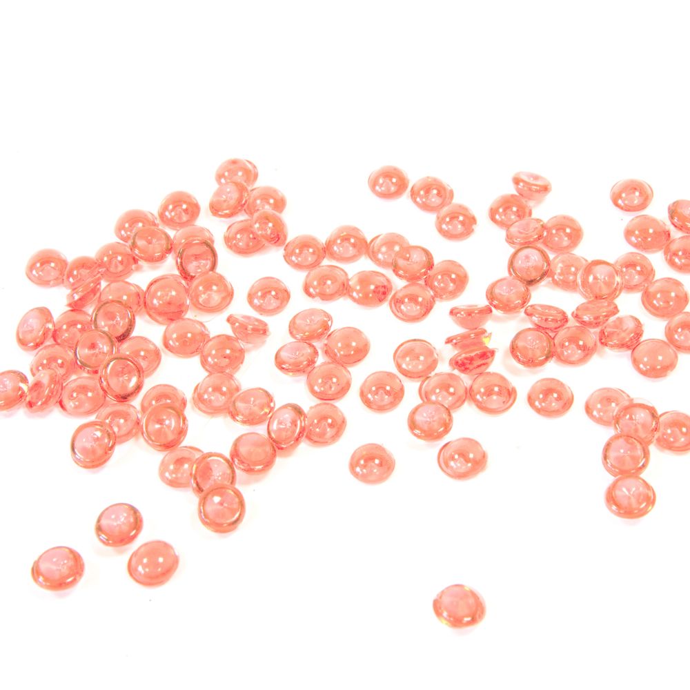 Visiodirect - Boîte de Perles de pluie coloris Corail - 80 grs - Objets déco