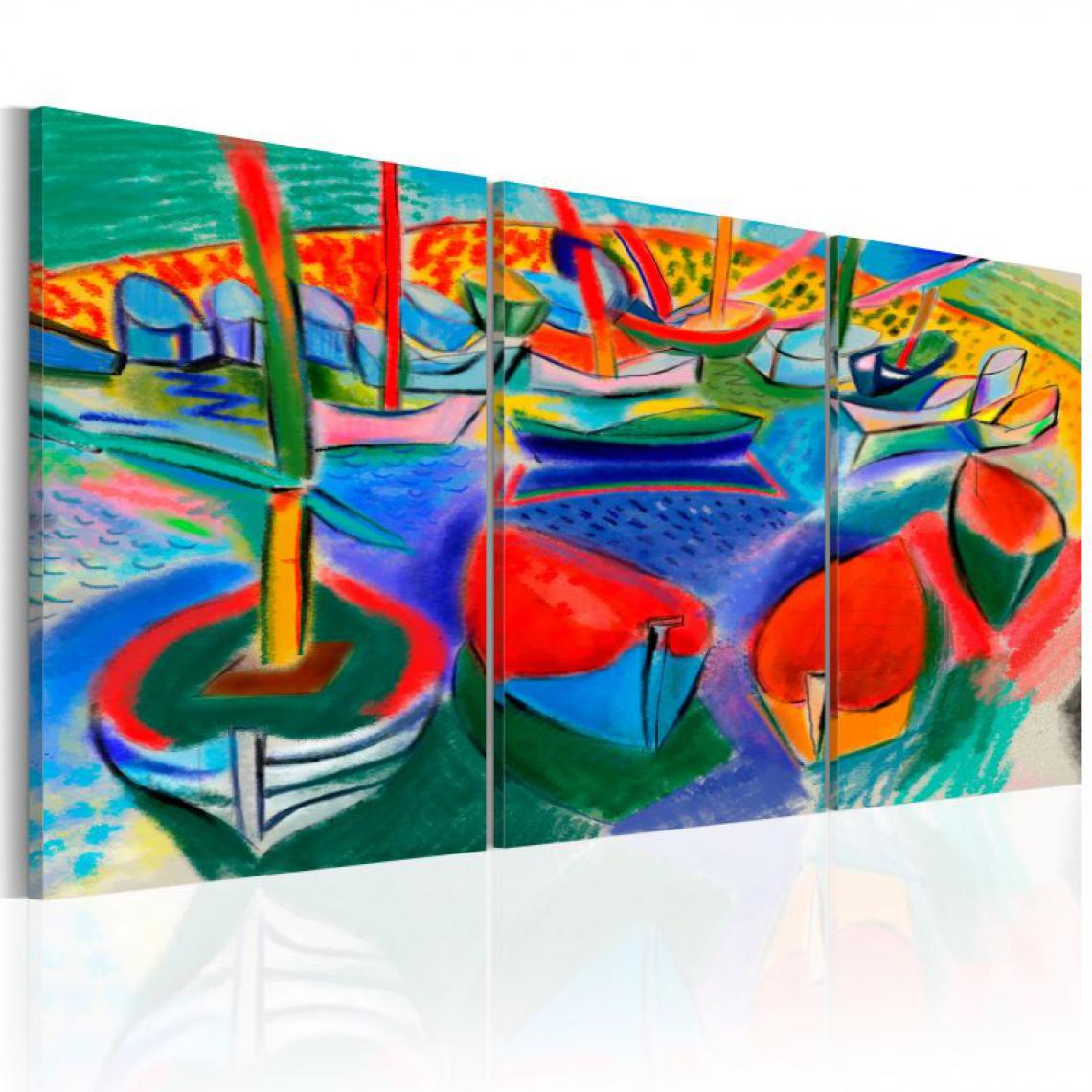 Artgeist - Tableau - Sea of Colours .Taille : 60x30 - Tableaux, peintures