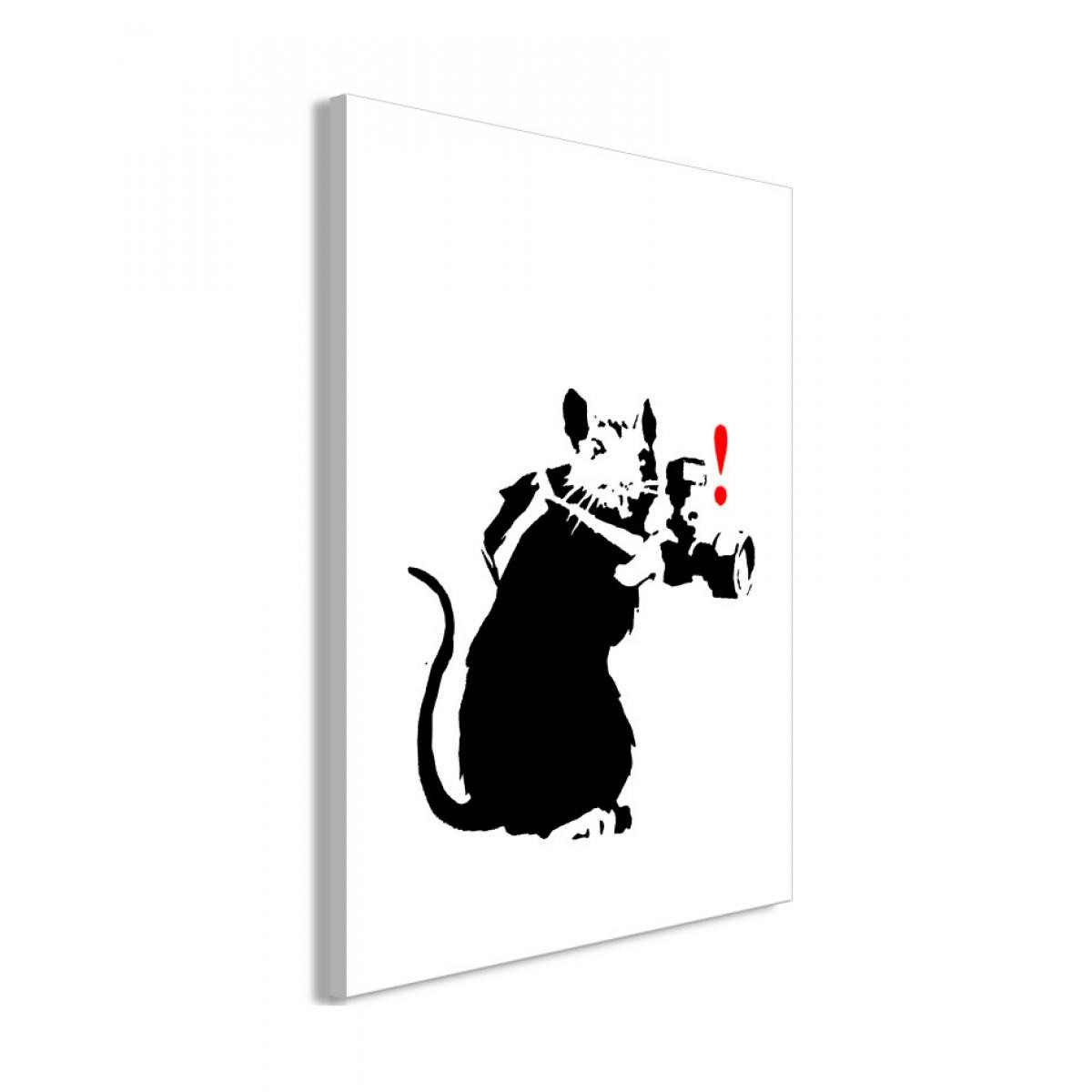 Artgeist - Tableau - Rat Photographer (1 Part) Vertical 60x90 - Tableaux, peintures