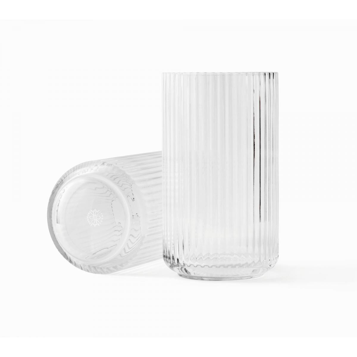 Lyngby Porcelaen - Vase en verre Lyngby - 25 cm - clair - Vases