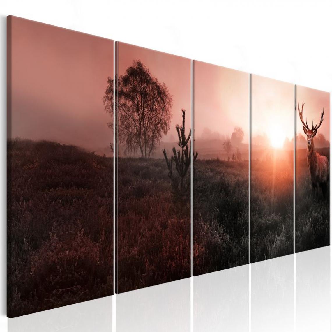 Artgeist - Tableau - Sun on the Horizon I .Taille : 200x80 - Tableaux, peintures